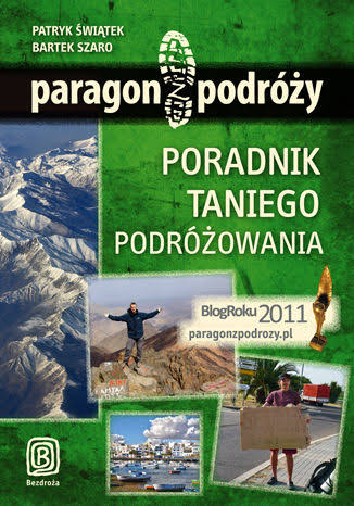 Zielona okładka książki Paragon z podróży. Poradnik taniego podróżowania